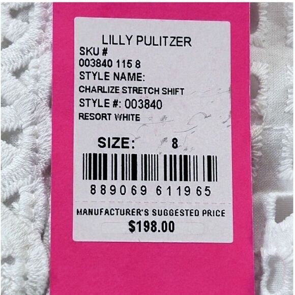 Lilly Pulitzer Charlize Stretch Shift Dress - Picture 11 of 11